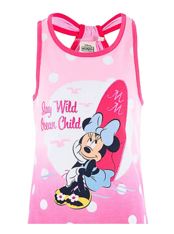 Disney Minnie Mouse Sommerkleid mit Glitzerdetails Minnie Mouse in Rosa