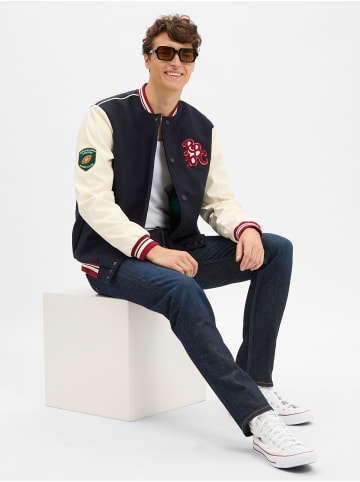 Finshley & Harding London Jacke Rugby in marine ecru