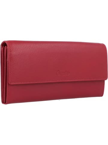 Esquire New Line Geldbörse RFID Schutz Leder 18.5 cm in rot