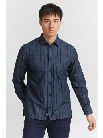 CASUAL FRIDAY Langarmhemd Alvin striped overshirt 20504247 in blau