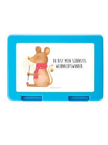 Mr. & Mrs. Panda Aufbewahrungsbox Maus Weihnachten mit Spruch in Weiß