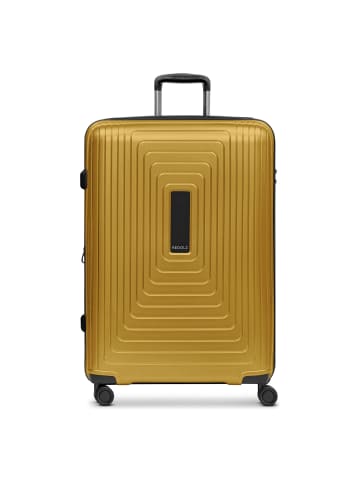 Redolz Essentials 14 4 Rollen Trolley L 77 cm mit Dehnfalte in dark yellow metallic