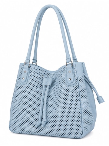 collezione alessandro Schultertasche " Sorrento " in hellblau