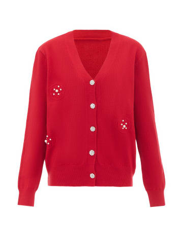 faina Cardigan in Rot