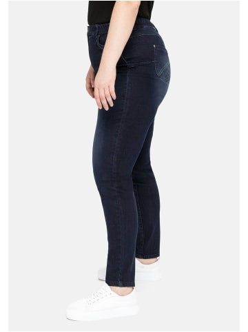 sheego Jeans in blue black Denim