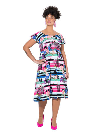 MIAMODA Midikleid in schwarz