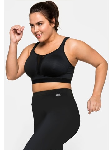 sheego Sport-BH in schwarz