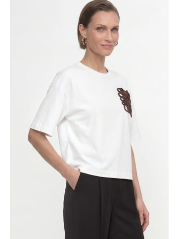 Rich & Royal T-Shirt in weiß