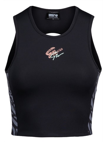 Gorilla Wear Crop-Top - Zion - Schwarz
