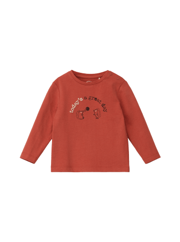 s.Oliver T-Shirt langarm in Orange