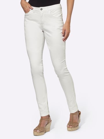 Heine Skinny Jeans in ecru