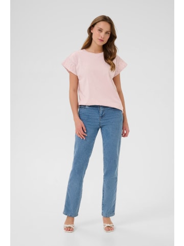 Kaffe Kurzarm-Bluse KAclaudi Baggy fit in Burnished Lilac