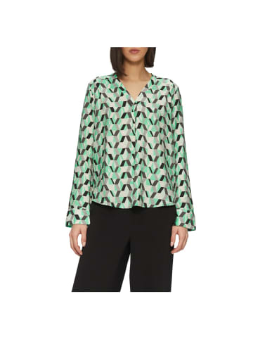 S.OLIVER RED LABEL Langarmbluse in Grün