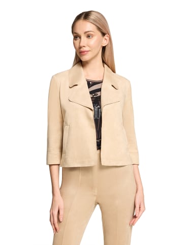Betty Barclay Blazer-Jacke mit Reißverschluss in Beige