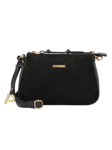 PICARD Bellair Umhängetasche Leder 22 cm in schwarz