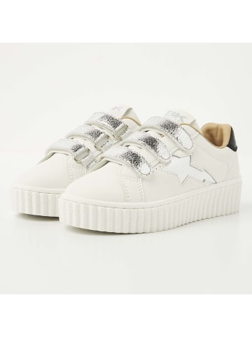 British Knights Sneaker Bliss velcro in weiss/silberfarben/schwarz