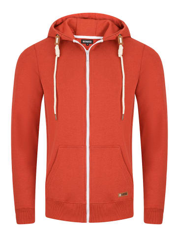 riverso  Sweatjacke RIVThilo in Orange