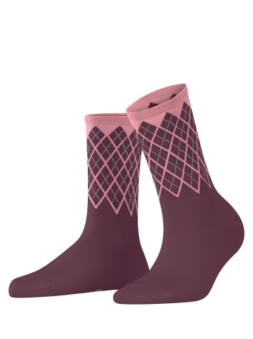 Burlington Socken Mayfair in Wine moul.