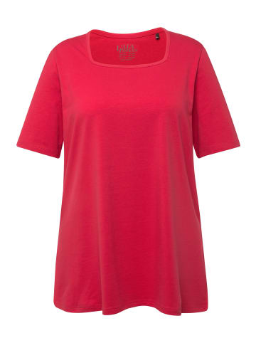 Ulla Popken Shirt in dunkel rosa