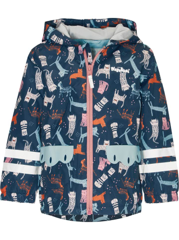 Playshoes Outdoor-Jacke Katzen allover in marine