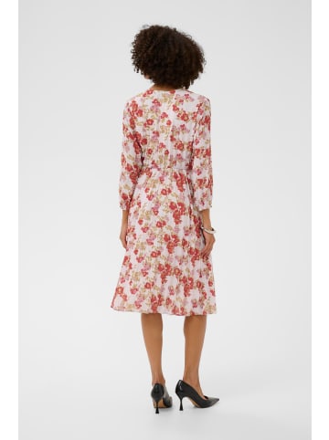 CULTURE Kleid CUjenna Feminine in Red Floral