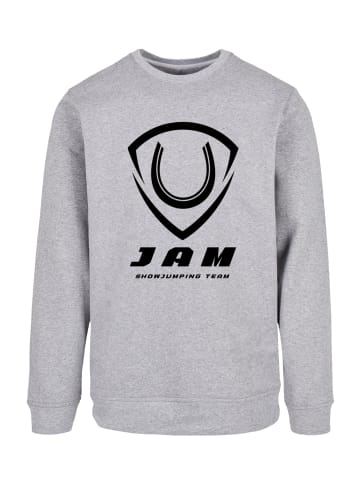 F4NT4STIC Sweatshirt JAM Showjumping in grau meliert