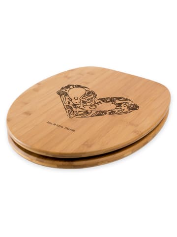 Mr. & Mrs. Panda WC Brille Mäuse Herz ohne Spruch in Transparent