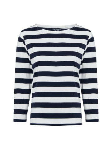 Marie Lund Shirt in ecru marine