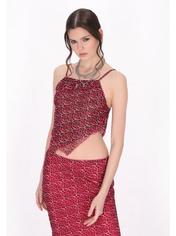 myMo ROCKS Women Top in pink black