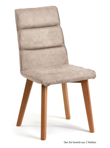 58 aufm Kessel ESSZIMMERSTUHL (2er-Set) Darell 47x92x60 Eiche geölt/Natur