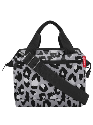 Reisenthel allrounder cross - Schultertasche 24 cm (twist maroon) in leo nero