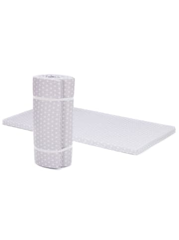 fillikid Reisebettmatratze Exklusiv 120 x 60 cm in Cube Grey