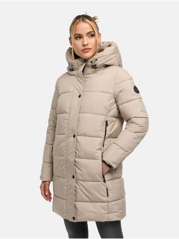Marikoo Wintermantel Karumikoo XVI in Light Taupe