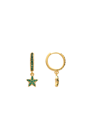 Luxenter Ohrringe Elinia mit 18 Karat Gold-Finish – ELINIA