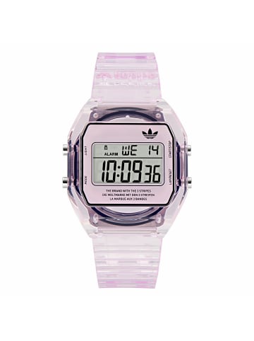 adidas Digitaluhr für Erwachsene in Rosa