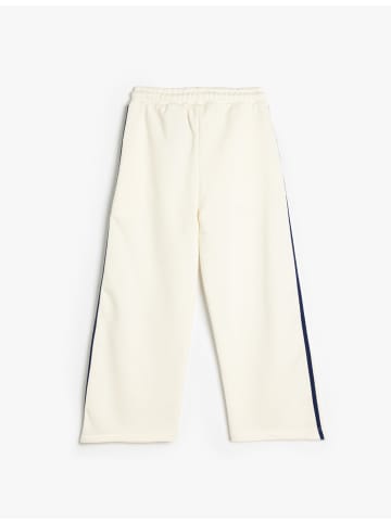 KOTON SWEAT BOTTOMS in Ekru