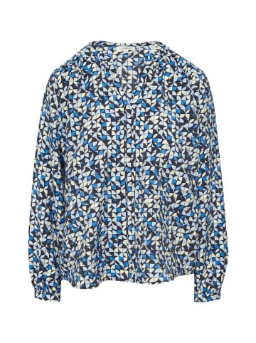 S.OLIVER RED LABEL Langarmbluse in Blau