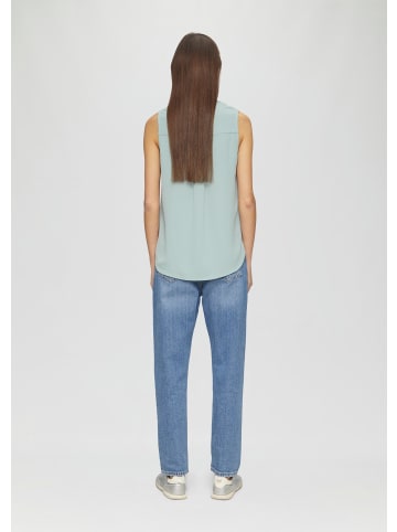 QS Bluse in 7217_salbeigrün