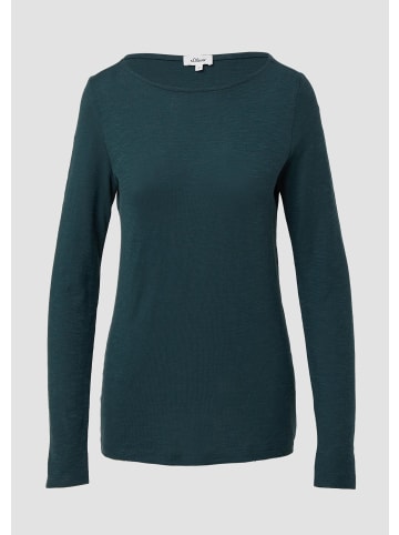 s.Oliver T-Shirt in 6933_tannengrün