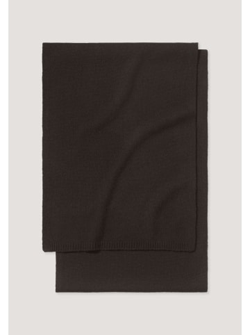 Hessnatur Hessnatur Strick Schal aus Bio-Merinowolle mit Cashmere in kakao braun