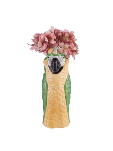 Butlers Vase LORA Papagei in Grün