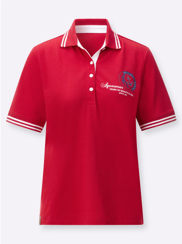 WITT WEIDEN Poloshirt in erdbeere