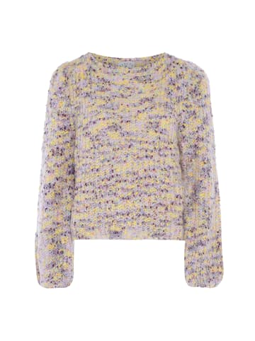 Tanuna Damen Sweater in WOLLWEISS MEHRFARBIG