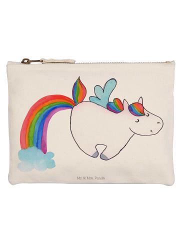 Mr. & Mrs. Panda Mäppchen Einhorn Fliegendes Pferd ohne Spruch in Weiß