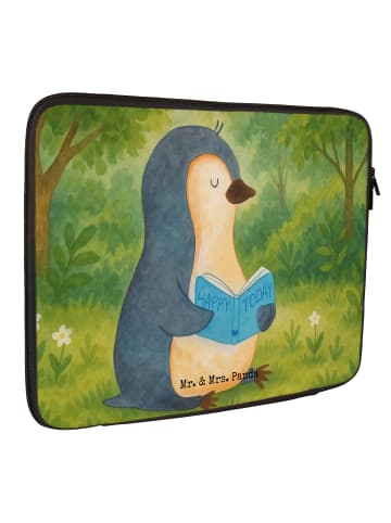 Mr. & Mrs. Panda Notebook Tasche Pinguin Buch Design ohne Spruch in Weiß