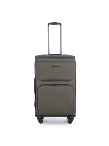 Stratic Bendigo Light Plus 4-Rollen Trolley 72 cm Laptopfach in sand
