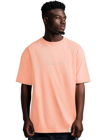 Reichstadt Reichstadt Oversized T-Shirt Herren 22RS033 Old Pink XS