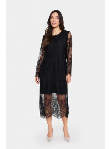 SAINT TROPEZ Kleid ZalviaSZ Gerade Passform in Black