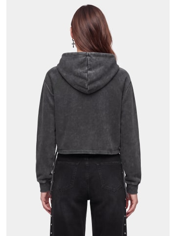 myMo ROCKS Women Hoodie in Grey Stone Wash