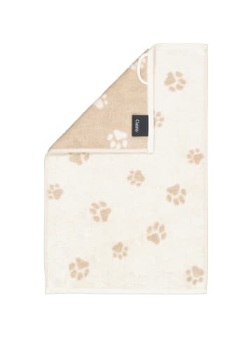 Cawö Cawö Handtücher WE LOVE DOGS Paws 6247 Natur-Beige - 33 in Natur-Beige - 33